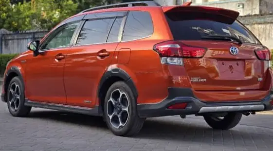 Toyota filder hybrid rear